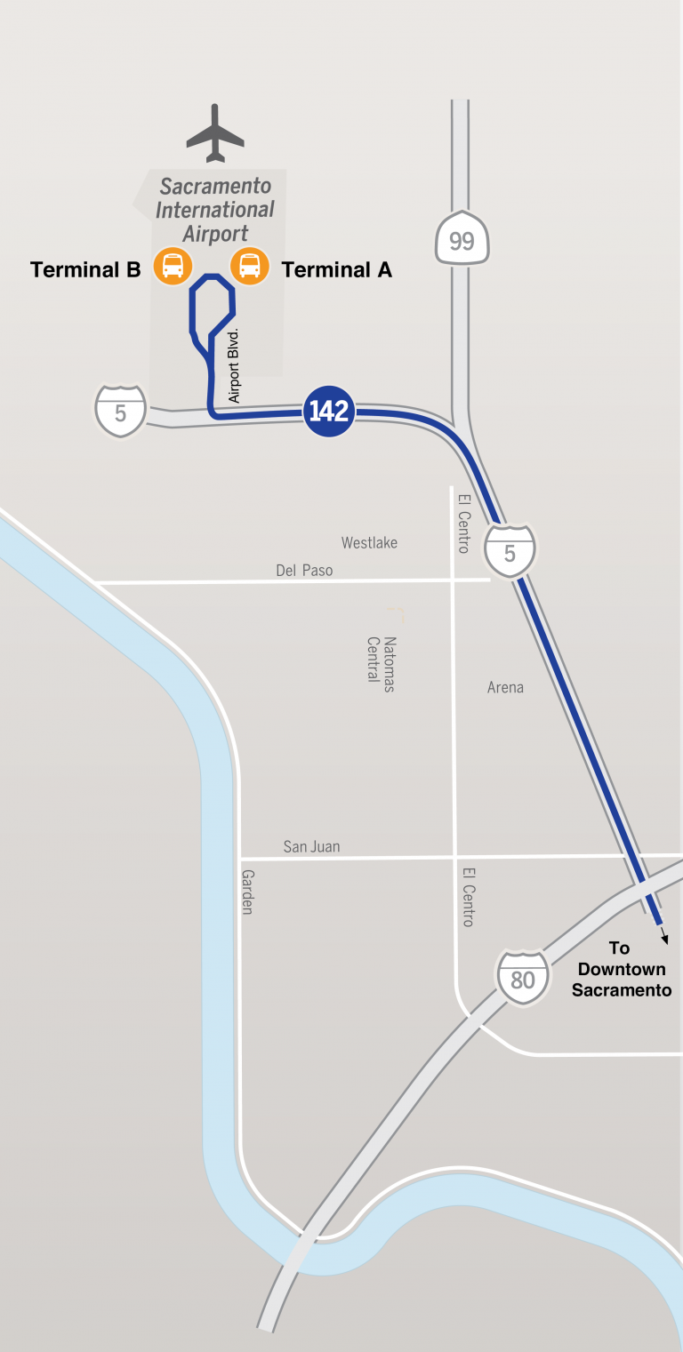 Need a Ride to the Airport? Try SacRT’s Airport Express Bus ...