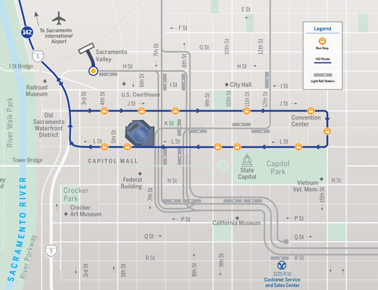 Need a Ride to the Airport? Try SacRT’s Airport Express Bus ...