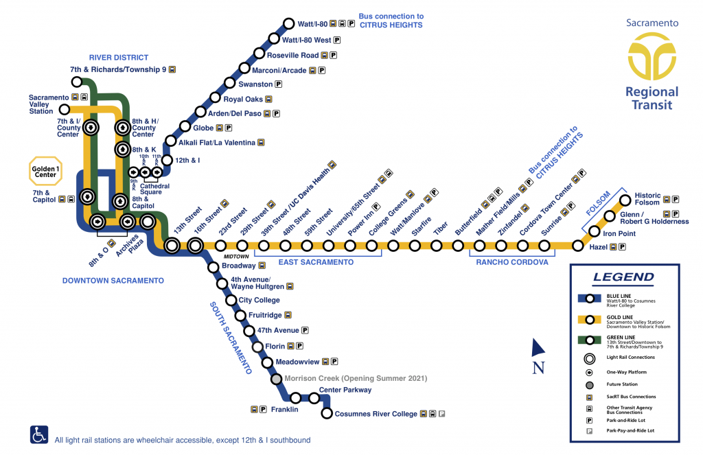 SacRT Offers Contactless Fare Payment On Board Green Line Light Rail ...