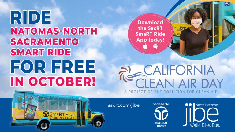 Ride Natomas-North Sacramento SmaRT Ride for FREE during October 2021 ...