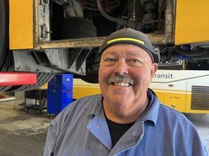 Ron Roberts, Bus Mechanic 